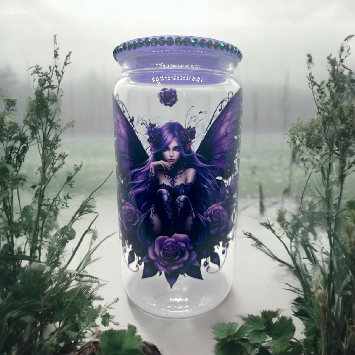 Purple Fairy tumbler
