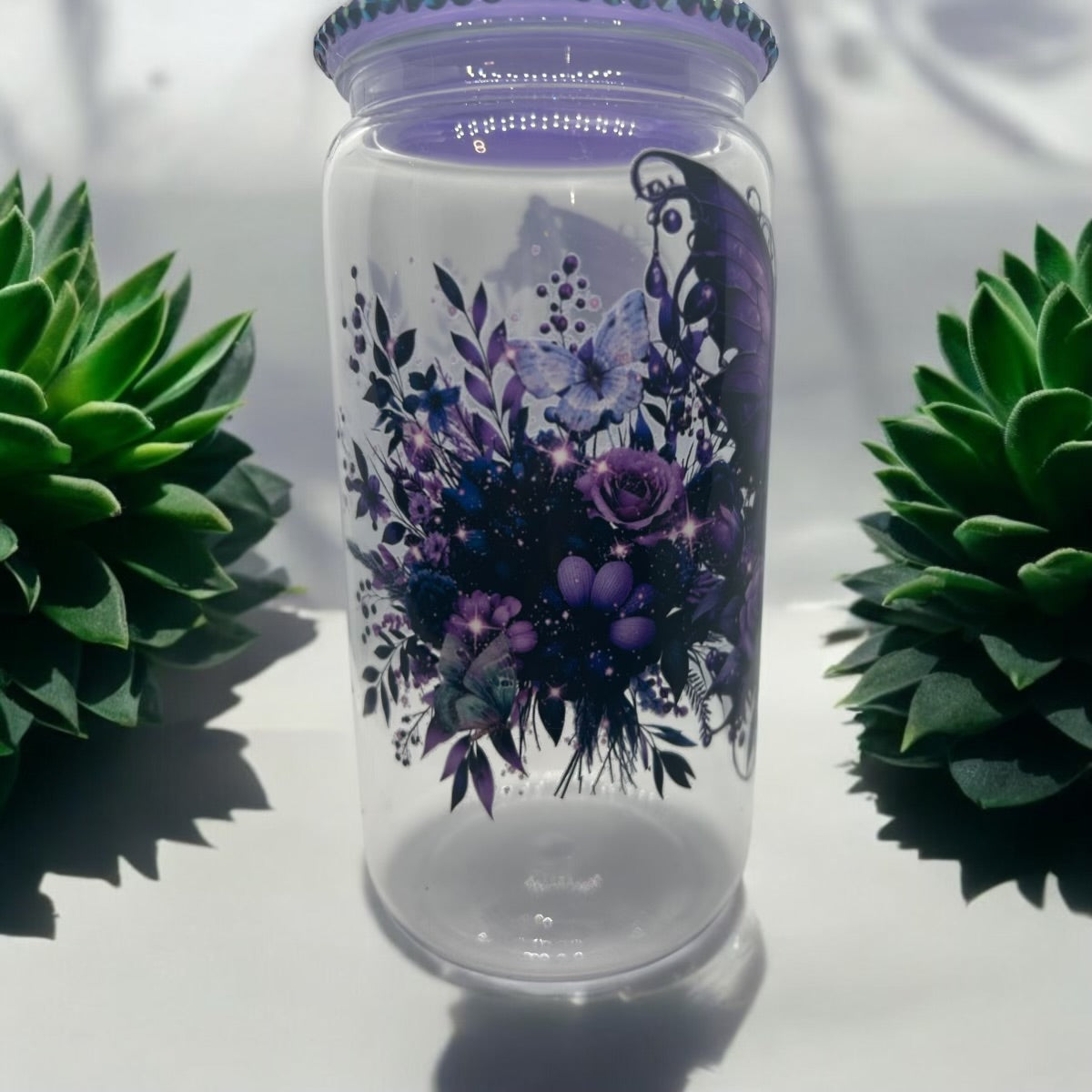 Purple Fairy tumbler